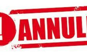 Concours annulé